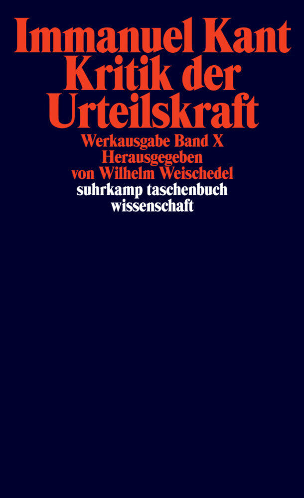 Kritik der Urteilskraft (Immanuel Kant)