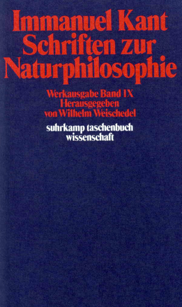 Schriften zur Naturphilosophie (Immanuel Kant)