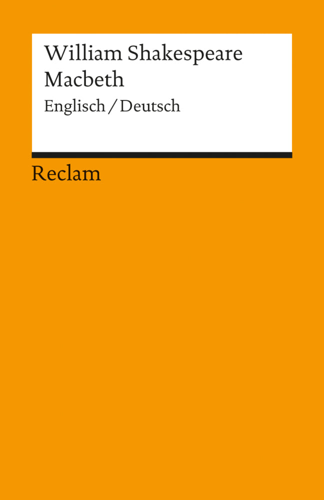 Macbeth. Englisch/Deutsch (William Shakespeare)