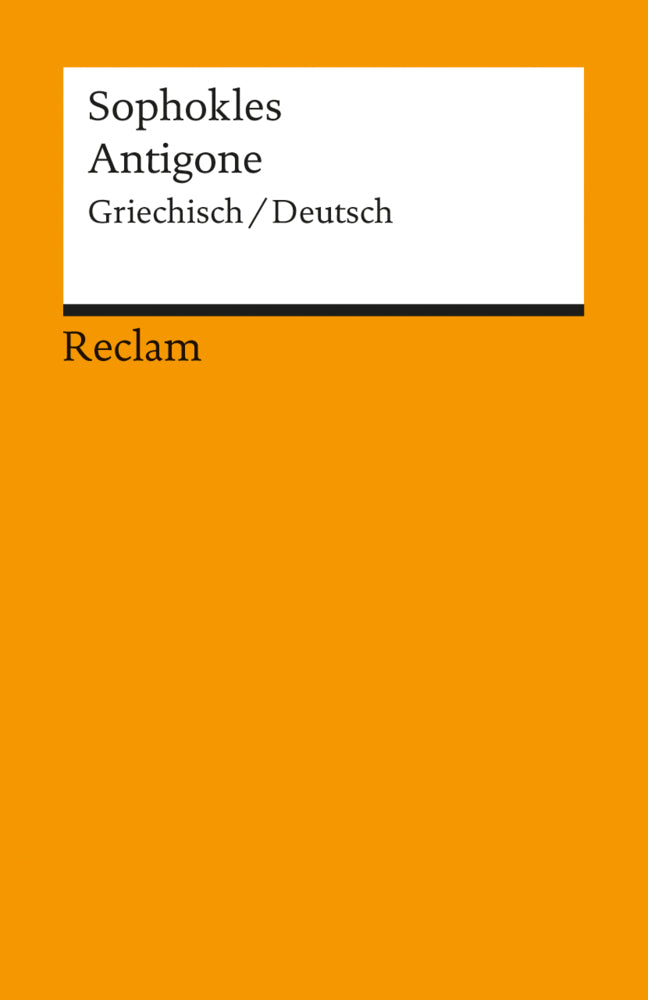 Antigone. Griechisch/Deutsch (Sophokles)