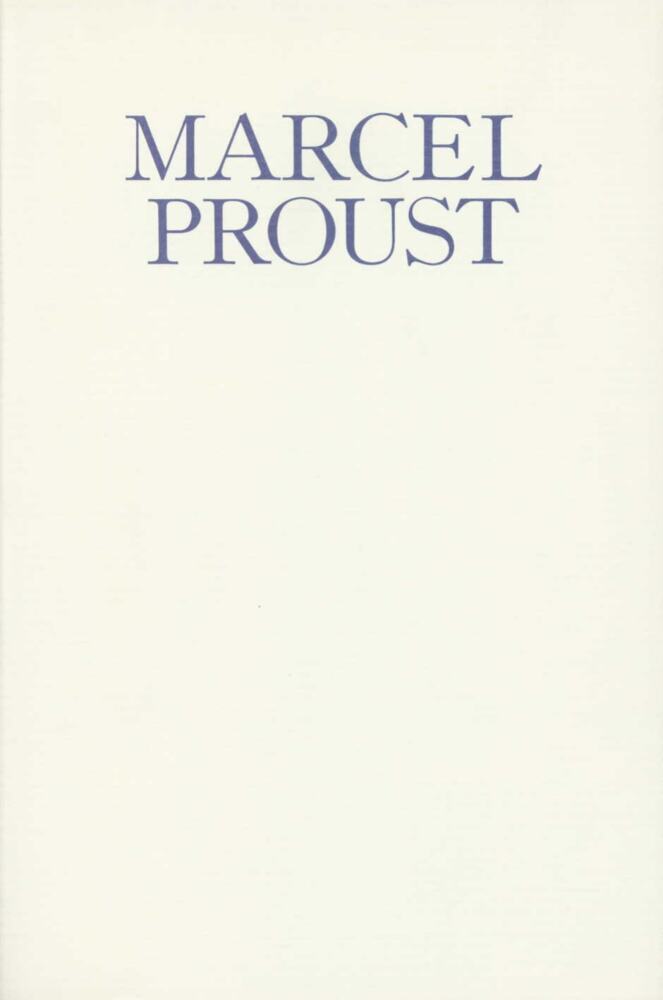 Marcel Proust, Lesen und Schreiben (Edgar Mass)