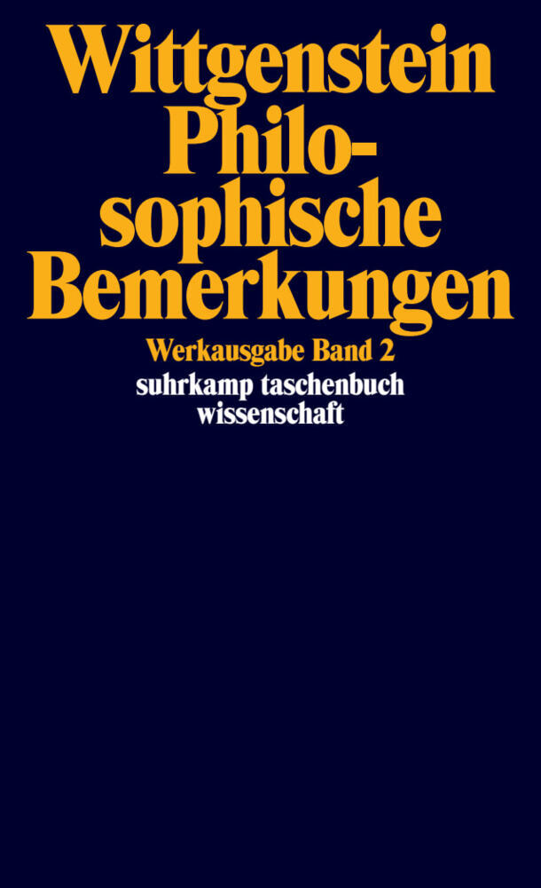 Werkausgabe.Bd.2 (Ludwig Wittgenstein)