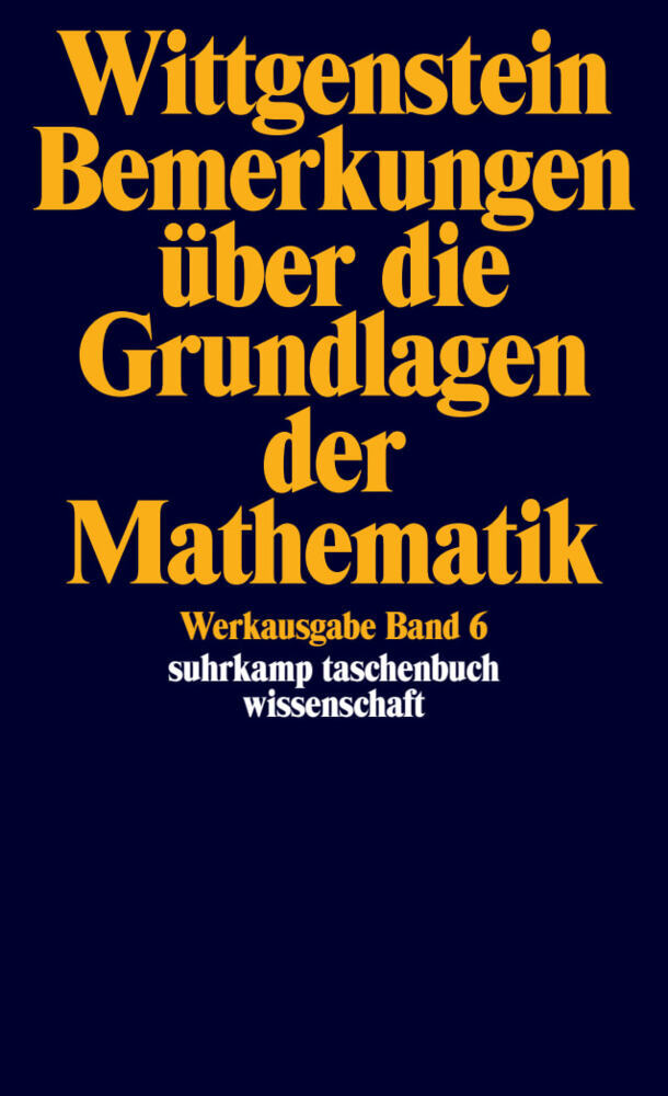 Werkausgabe.Bd.6 (Ludwig Wittgenstein)