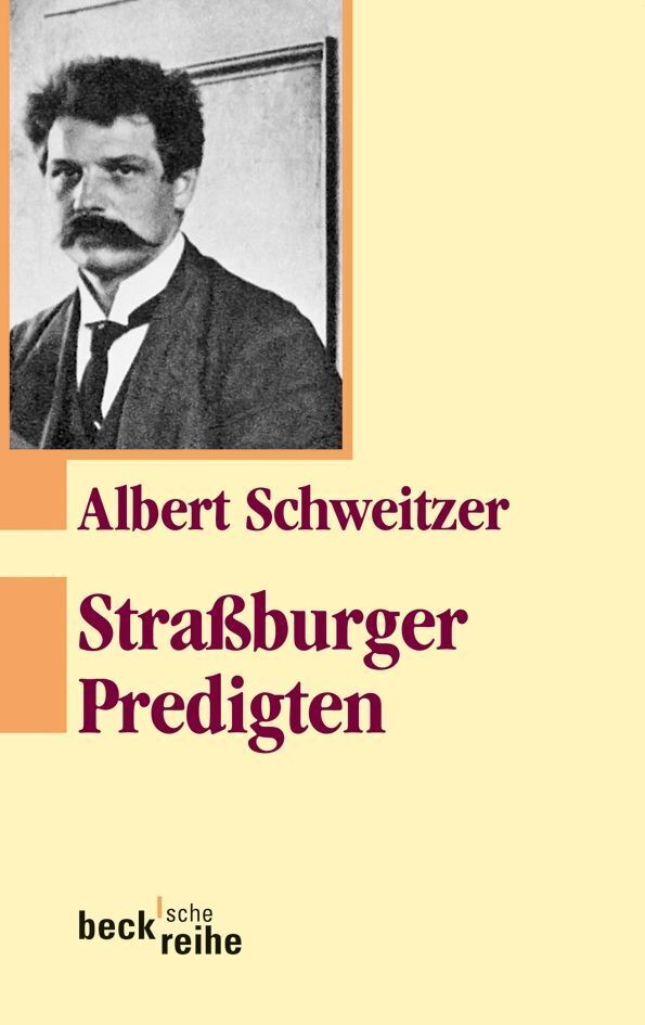 Straßburger Predigten (Albert Schweitzer)