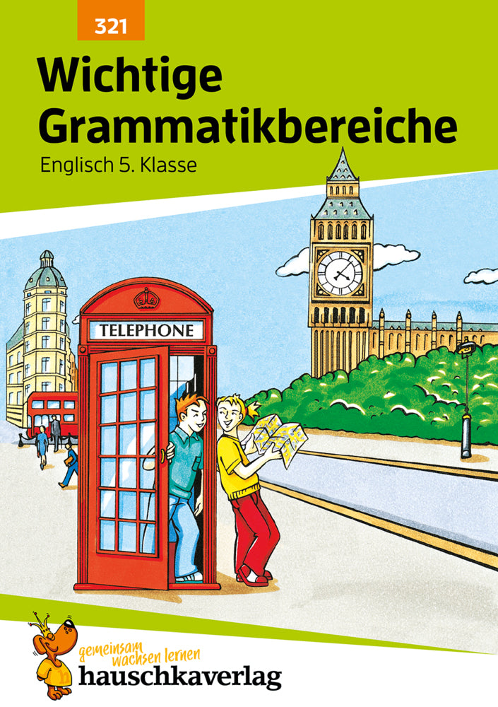 Wichtige Grammatikbereiche. Englisch 5. Klasse (Ludwig Waas)