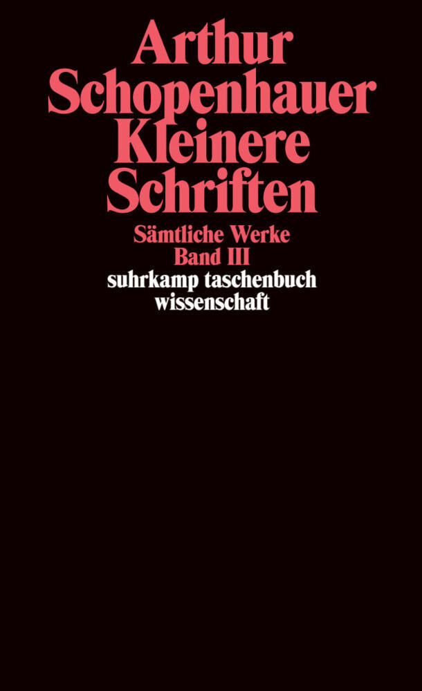 Sämtliche Werke in fünf Bänden.Bd.3 (Arthur Schopenhauer)