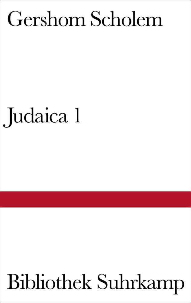 Judaica.Tl.1 (Gershom Scholem)