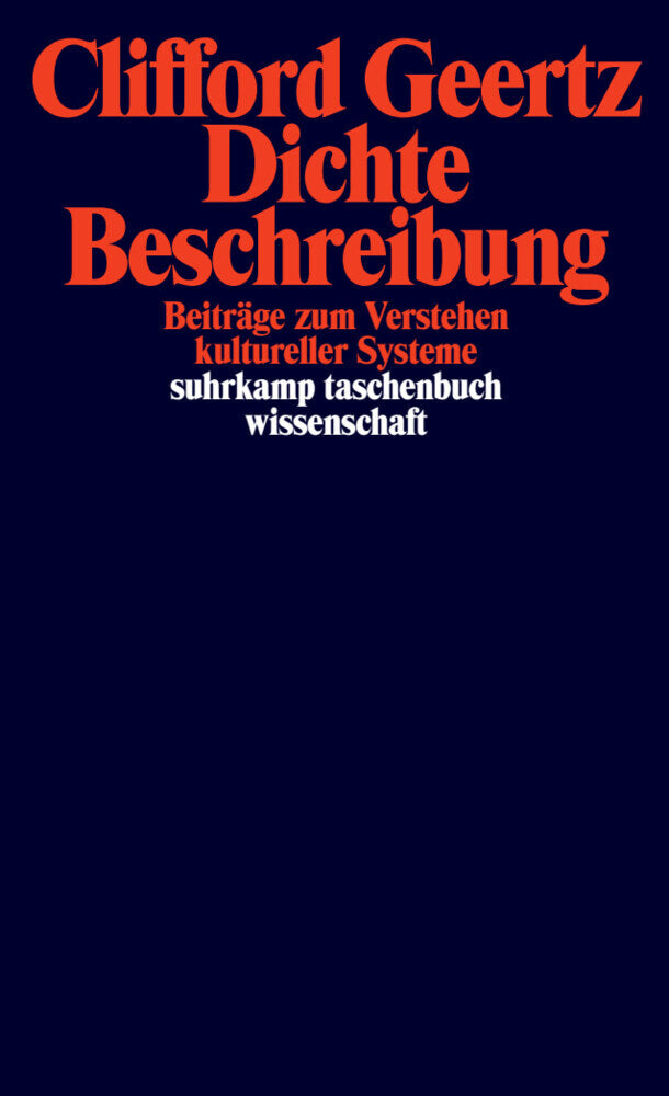 Dichte Beschreibung (Clifford Geertz)