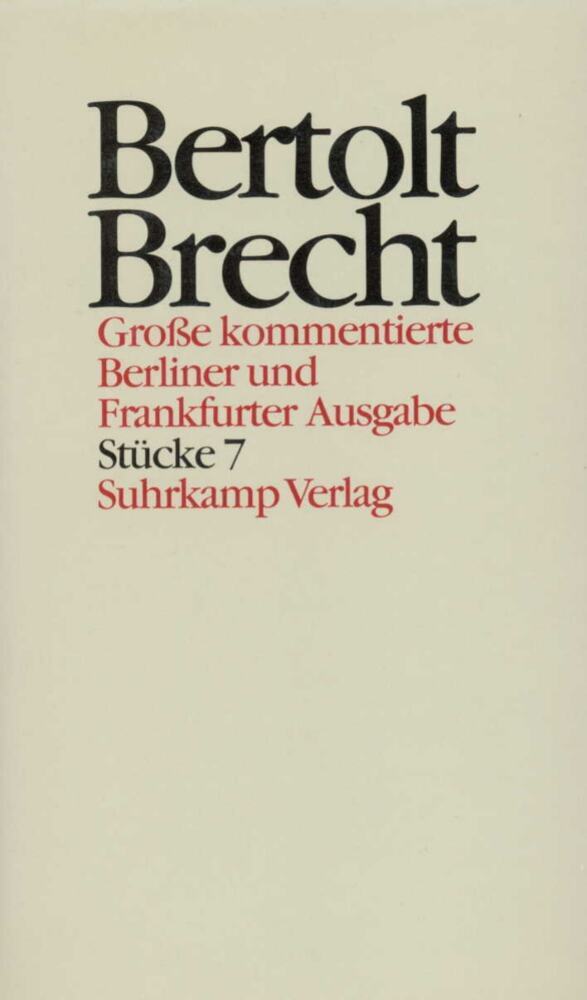 Stücke.Tl.7 (Bertolt Brecht)