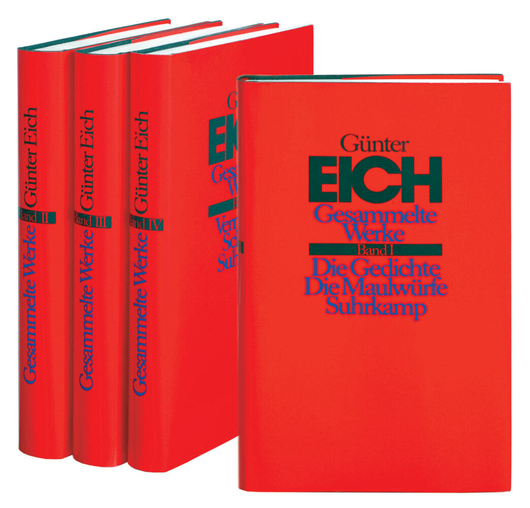 Gesammelte Werke in vier Bänden. Revidierte Ausgabe, 4 Teile (Günter Eich)