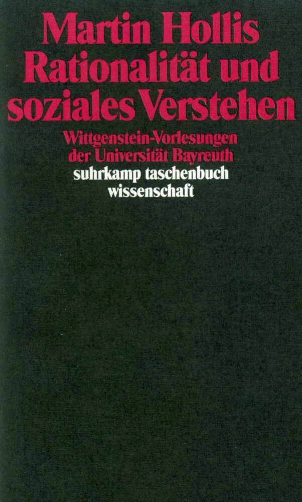 Rationalität und soziales Verstehen (Martin Hollis)