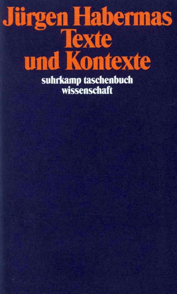 Texte und Kontexte (Jürgen Habermas)