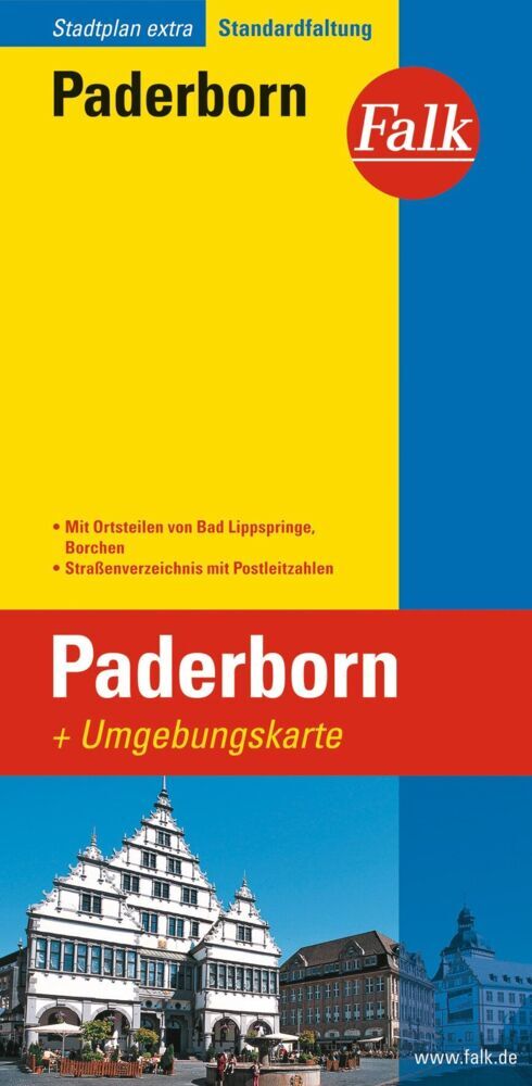 Falk Stadtplan Extra Paderborn 1:20.000