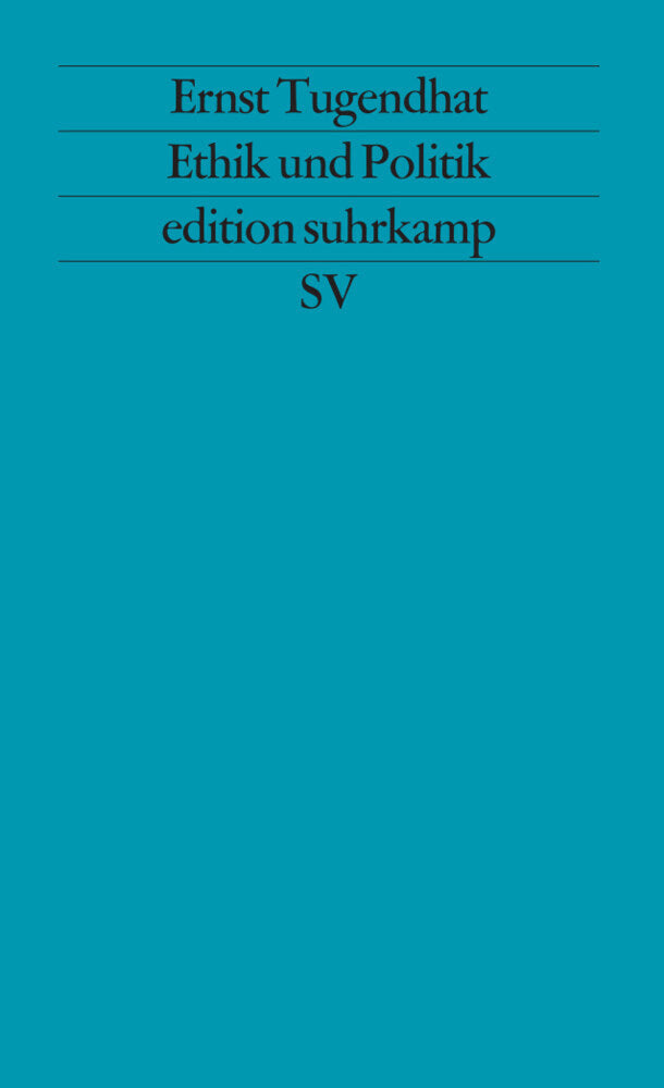 Ethik und Politik (Ernst Tugendhat)