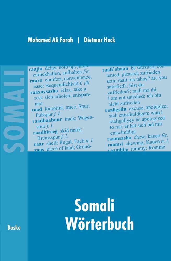 Somali Wörterbuch (Mohamed Ali Farah)
