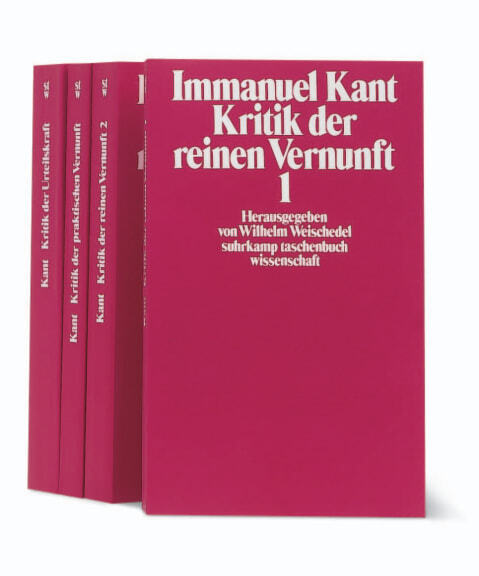 Die Kritiken, 4 Teile (Immanuel Kant)
