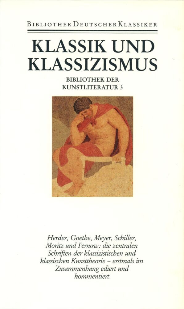 Klassik und Klassizismus (Gottfried Boehm)