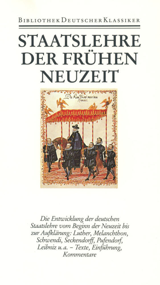 Staatslehre der frühen Neuzeit (Reinhart Koselleck)