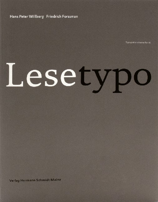 Lesetypografie (Hans P Willberg)