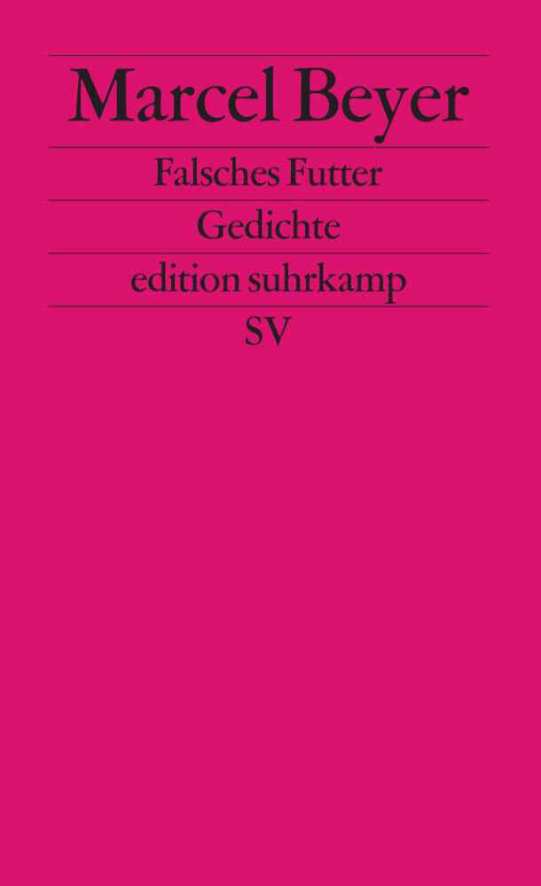 Falsches Futter (Marcel Beyer)