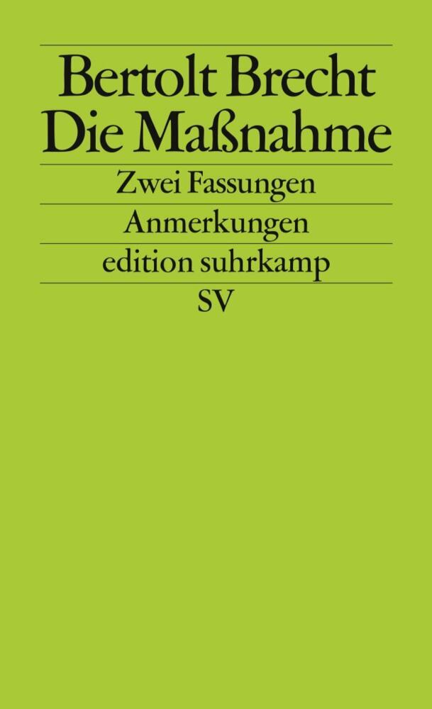 Die Maßnahme (Bertolt Brecht)