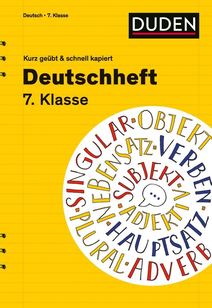 Deutschheft 7. Klasse (Maria Bley)