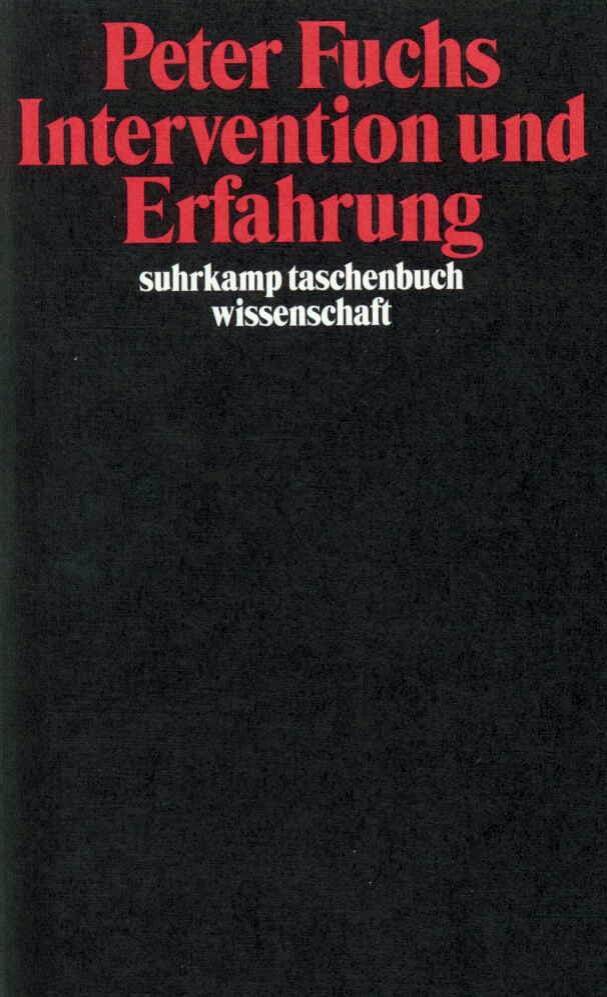 Intervention und Erfahrung (Peter Fuchs)