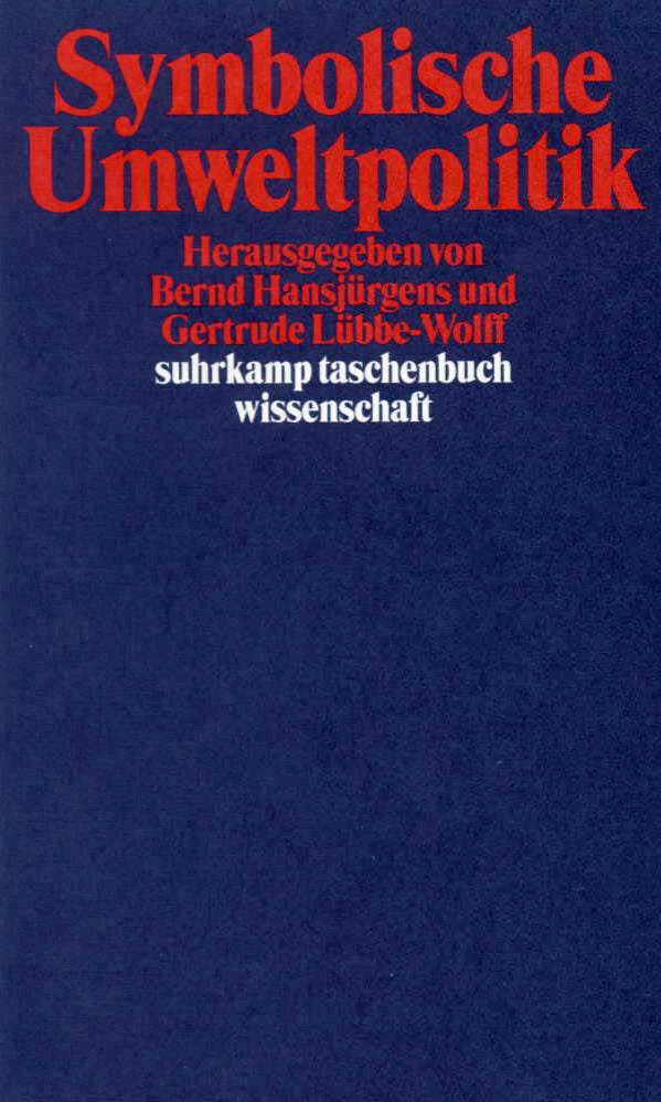 Symbolische Umweltpolitik (Gertrude Lübbe-Wolff)