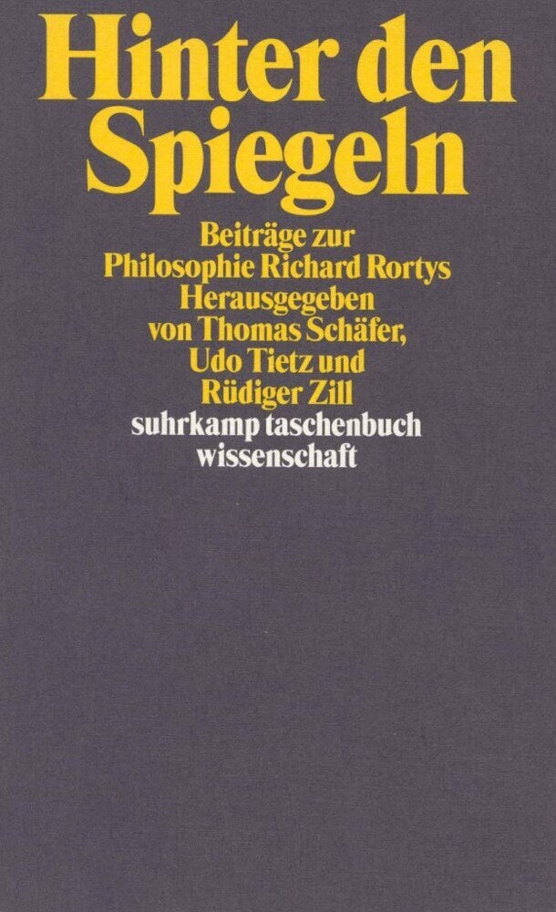 Hinter den Spiegeln (Udo Tietz)