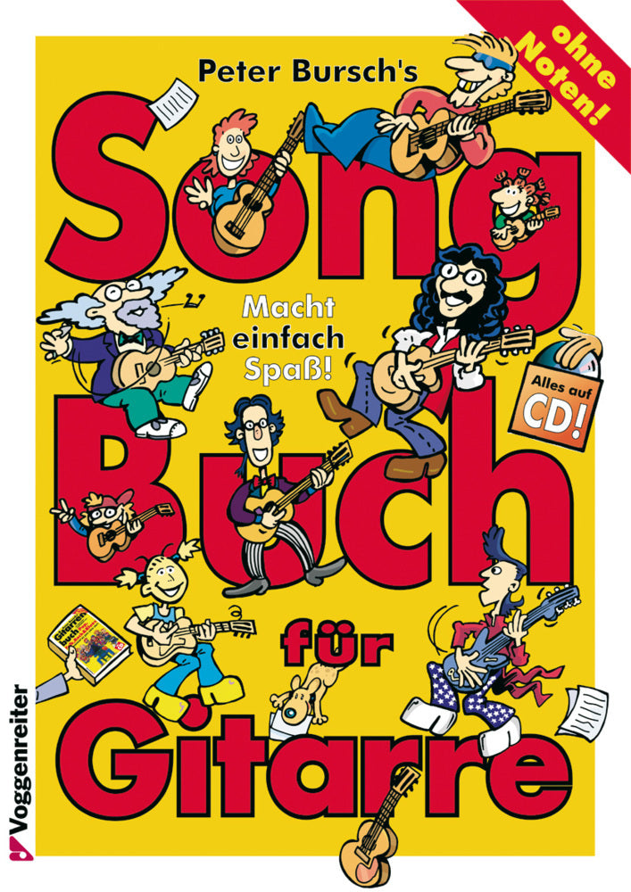 Peter Bursch's Songbuch für Gitarre, m. Audio-CD (Peter Bursch)