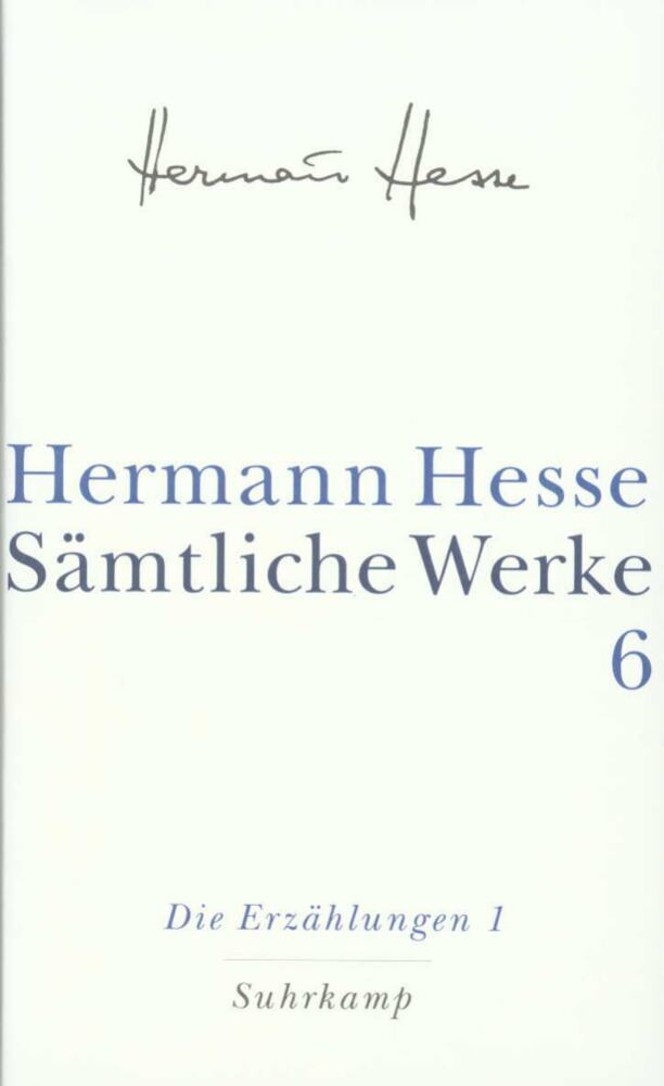 Die Erzählungen.Tl.1 (Hermann Hesse)
