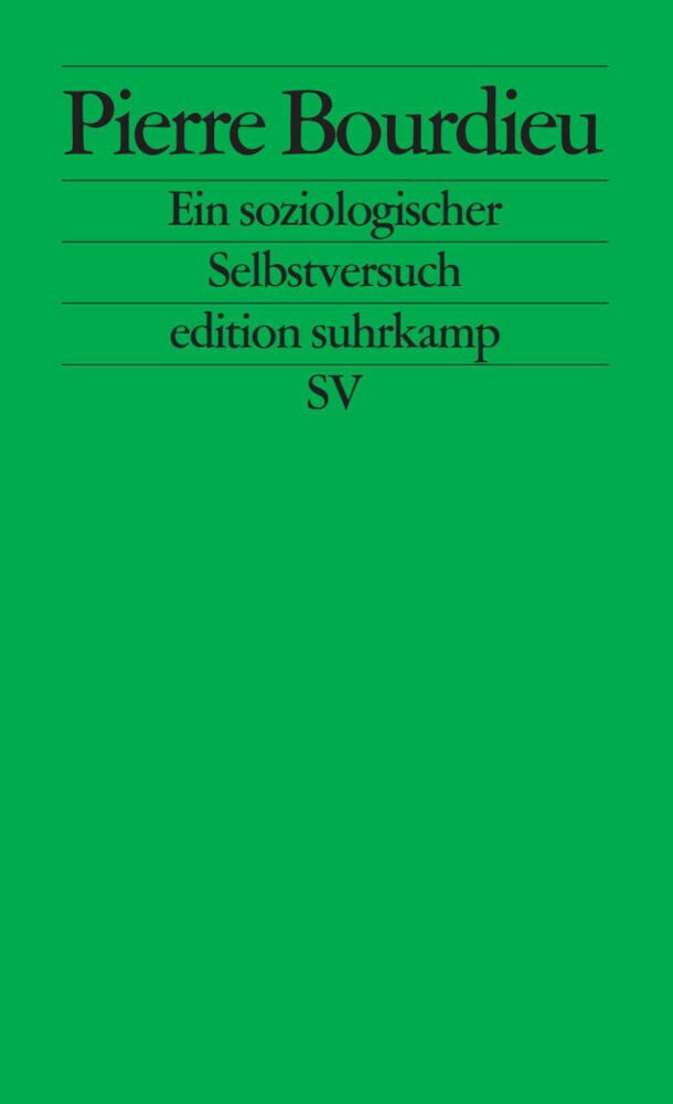 Pierre Bourdieu, Ein soziologischer Selbstversuch (Pierre Bourdieu)