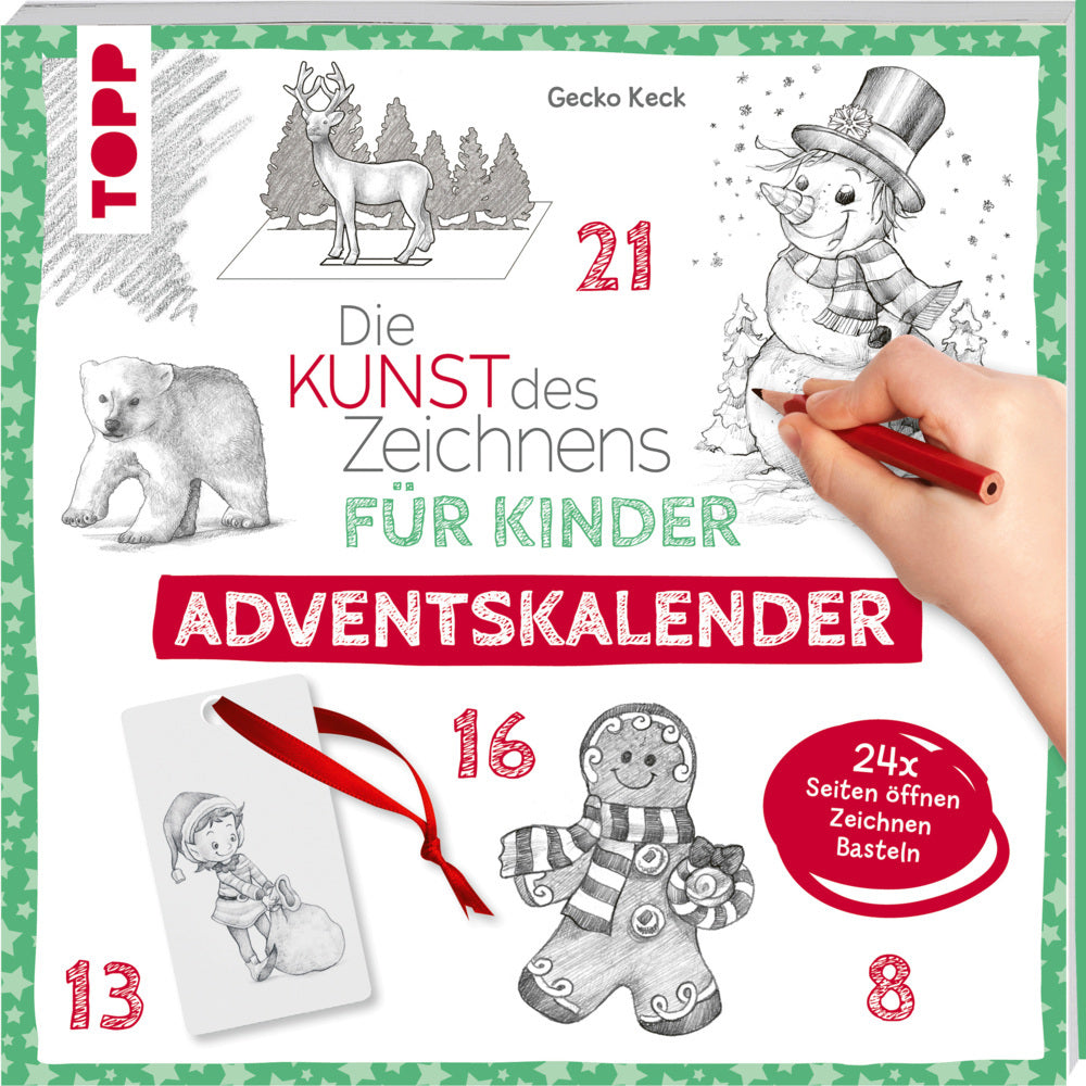 Die Kunst des Zeichnens für Kinder Adventskalender (Gecko Keck)