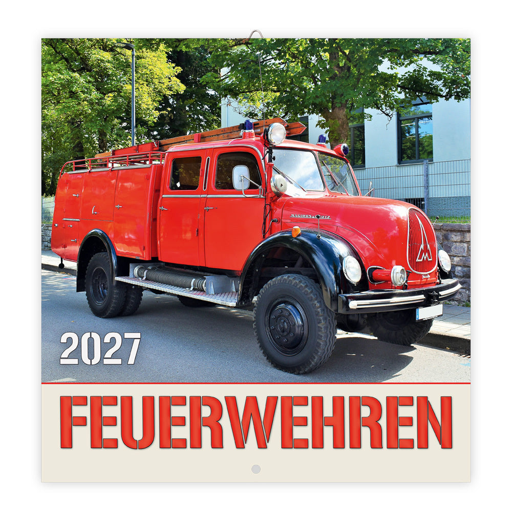 TRÖTSCH - Broschürenkalender Feuerwehren 2027 (Trötsch Verlag Gmbh & Co.Kg)