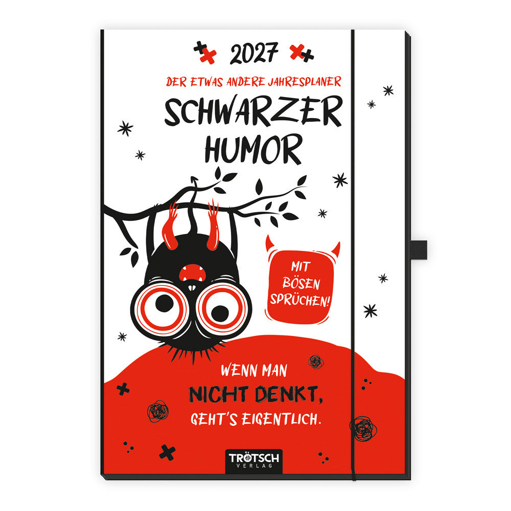TRÖTSCH - Buchkalender Der etwas andere Jahresplaner Schwarzer Humor 2027 (Trötsch Verlag Gmbh & Co.Kg)