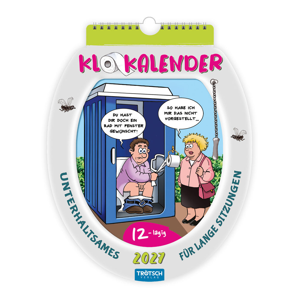 TRÖTSCH - Formkalender Klokalender 2027 unterhaltsames für lange Sitzungen (Trötsch Verlag Gmbh & Co.Kg)