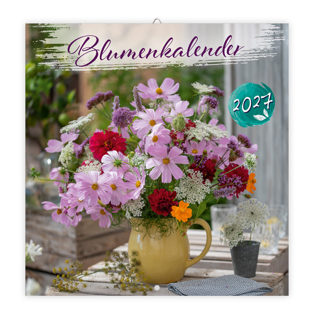 TRÖTSCH - Broschürenkalender Blumenkalender 2027 (Trötsch Verlag Gmbh & Co.Kg)