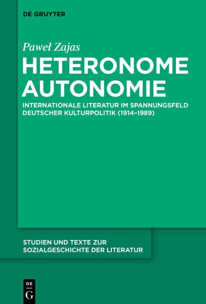 Heteronome Autonomie (Pawel Zajas)