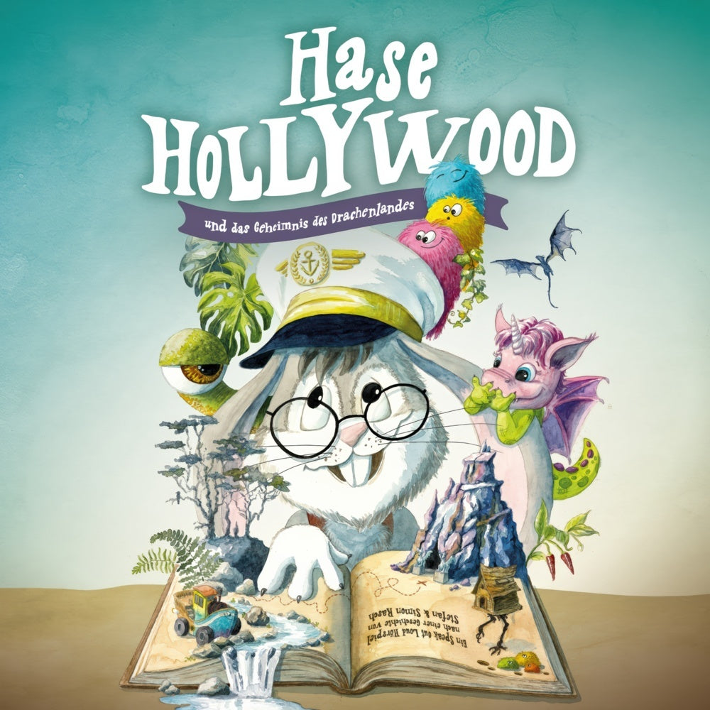 Hase Hollywood und das Geheimnis des Drachenlandes - Audio CDs, 3 Audio-CD (Simon Rasch)