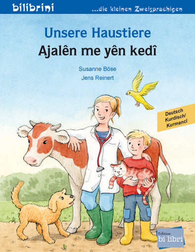 Unsere Haustiere (Deutsch-Kurdisch/Kurmancî) (Susanne Böse)