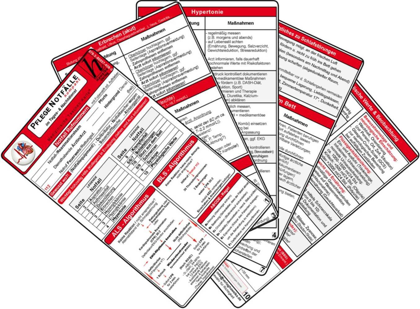 Pflege Notfälle "kompakt" im Tages- & Nachtdienst (Verlag Verlag Hawelka)