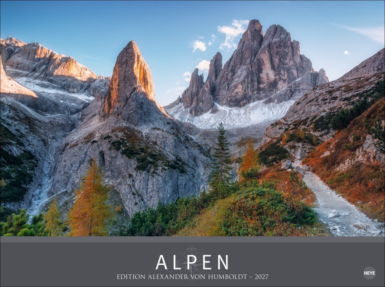 Alpen - Edition Alexander von Humboldt Kalender 2027