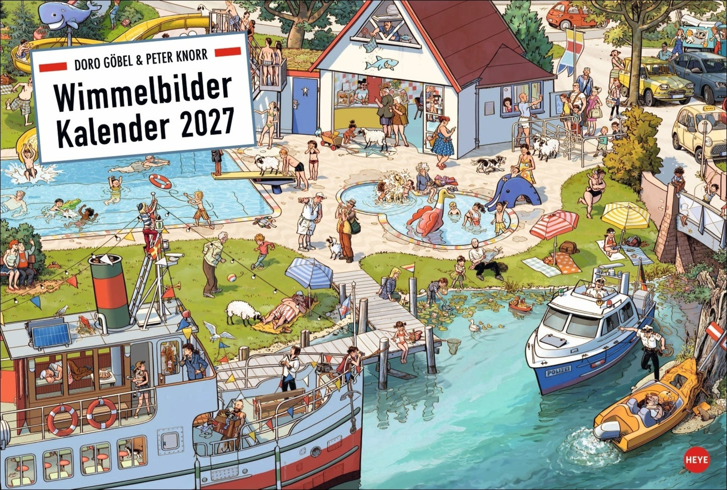 Göbel & Knorr Wimmelbilder Edition Kalender 2027