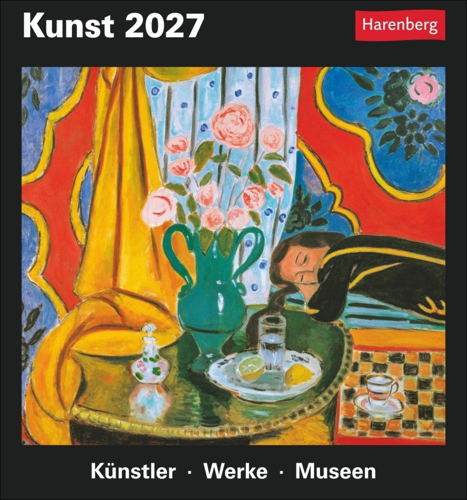Kunst Tagesabreißkalender 2027 - Kulturkalender - Künstler, Werke, Museen (Regina Erbentraut)