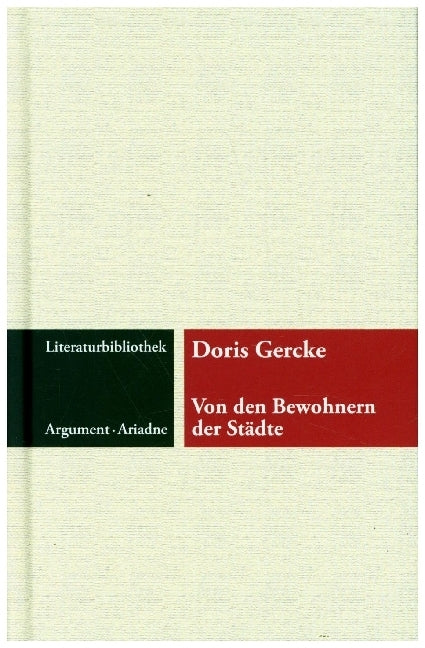 Von den Bewohnern der Städte (Doris Gercke)
