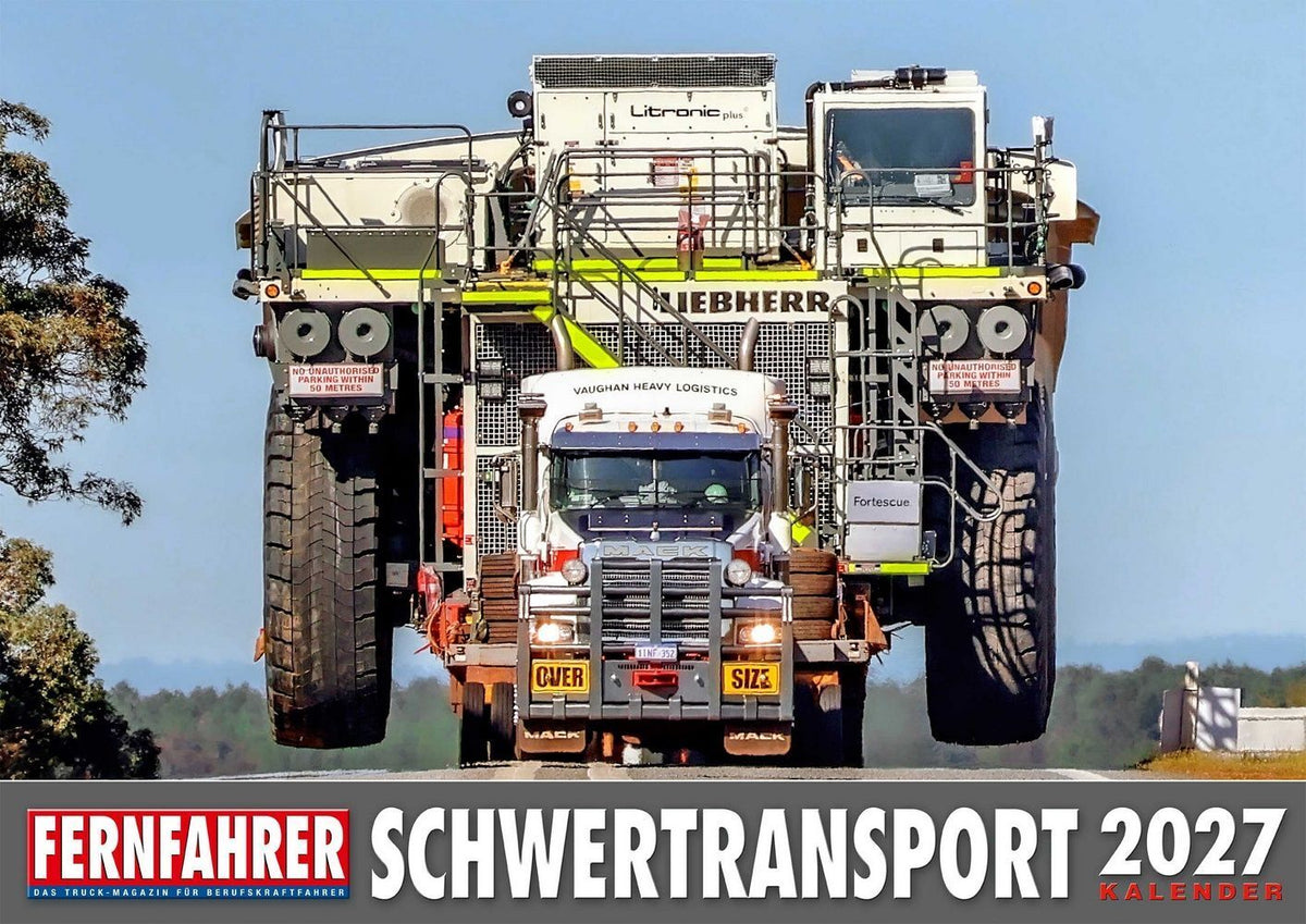 Schwertransporter Kalender 2027