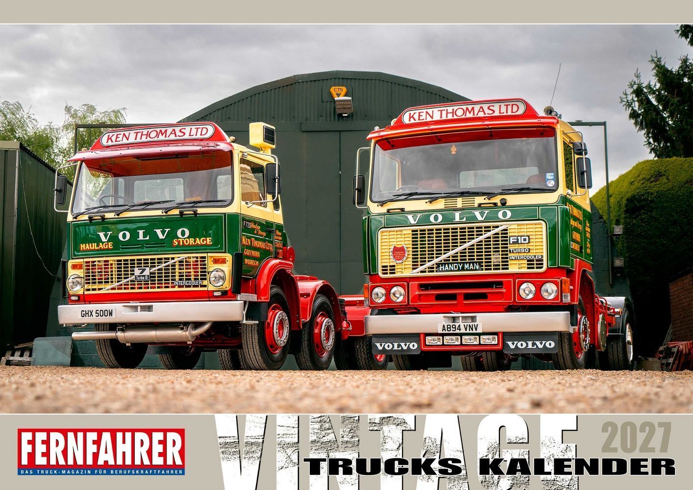 Vintage Trucks Kalender 2027