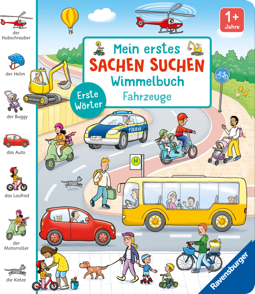 Mein erstes Sachen suchen Wimmelbuch: Fahrzeuge (Maria Höck)