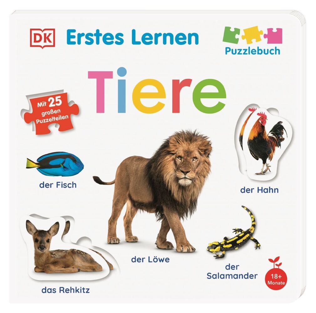 Erstes Lernen Puzzlebuch. Tiere (Dk Erstes Lernen)