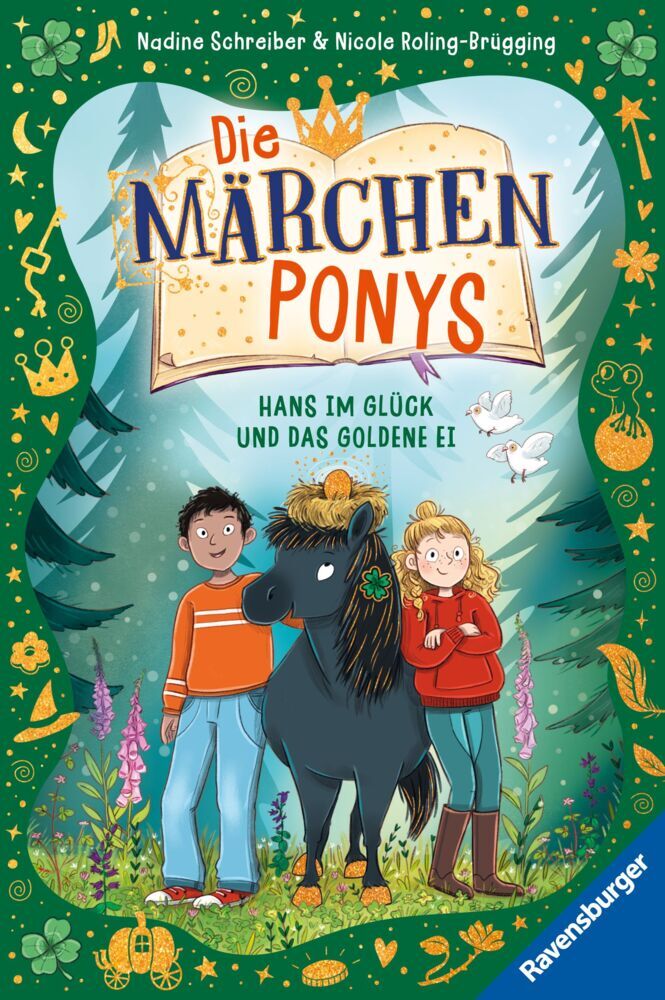 Die Märchenponys, Band 2 - Hans im Glück und das goldene Ei (Nicole Roling-Brügging)